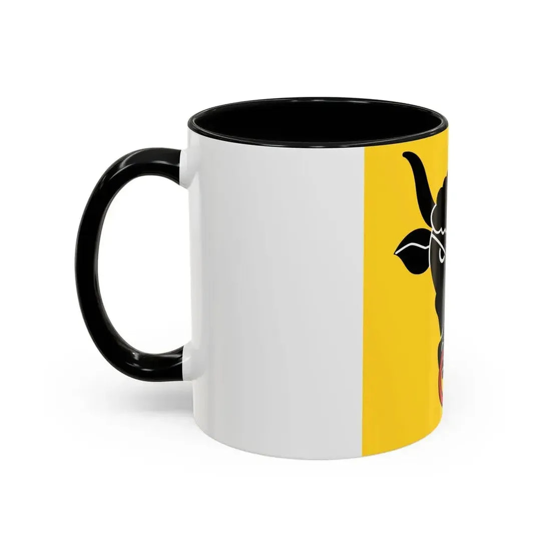Flag of Uri Switzerland - Accent Coffee Mug - Go Mug Yourself