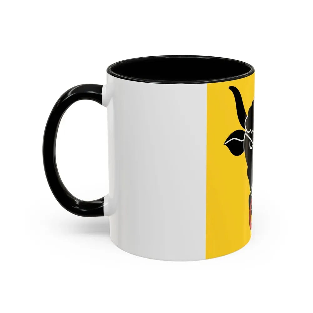 Flag of Uri Switzerland - Accent Coffee Mug - Go Mug Yourself
