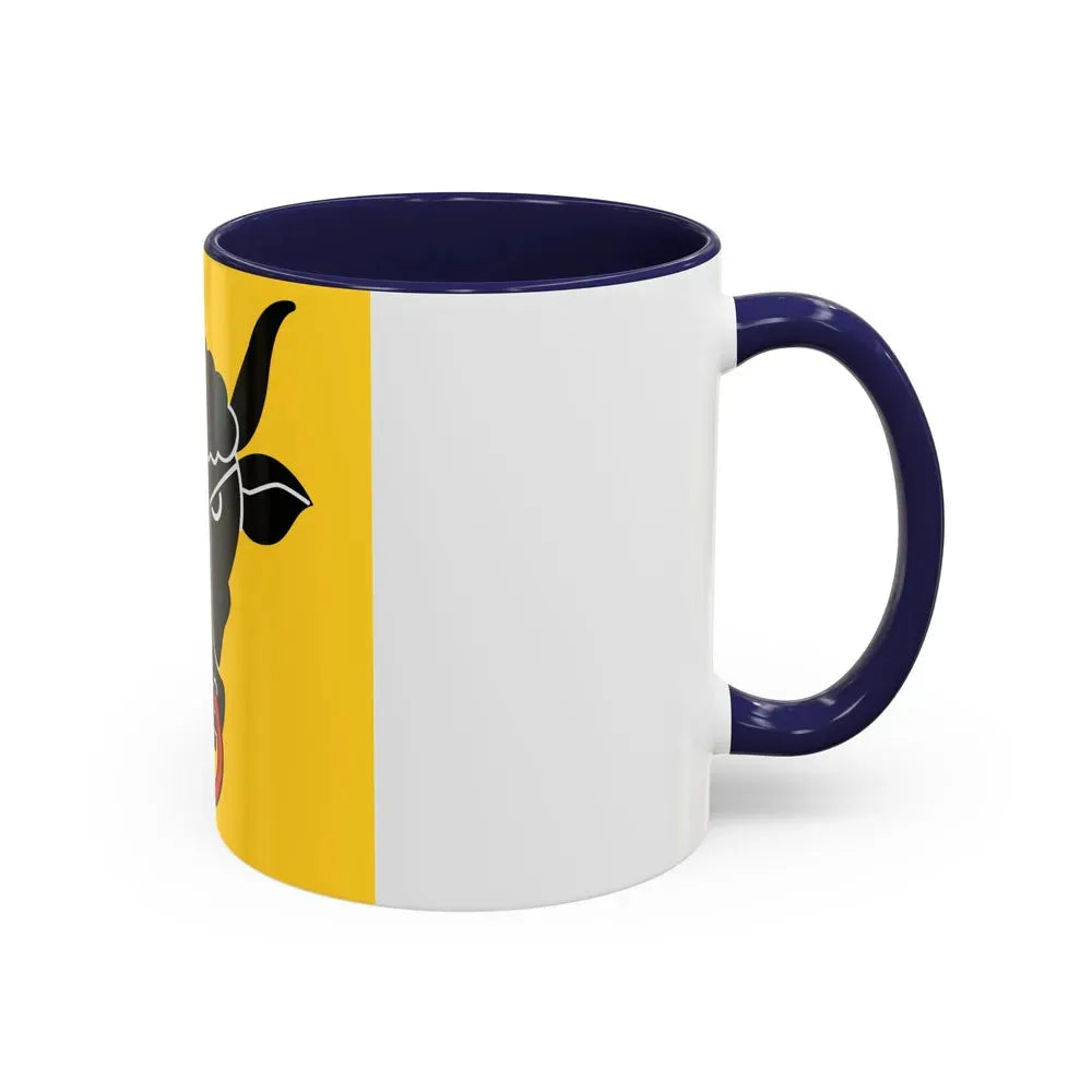 Flag of Uri Switzerland - Accent Coffee Mug - Go Mug Yourself