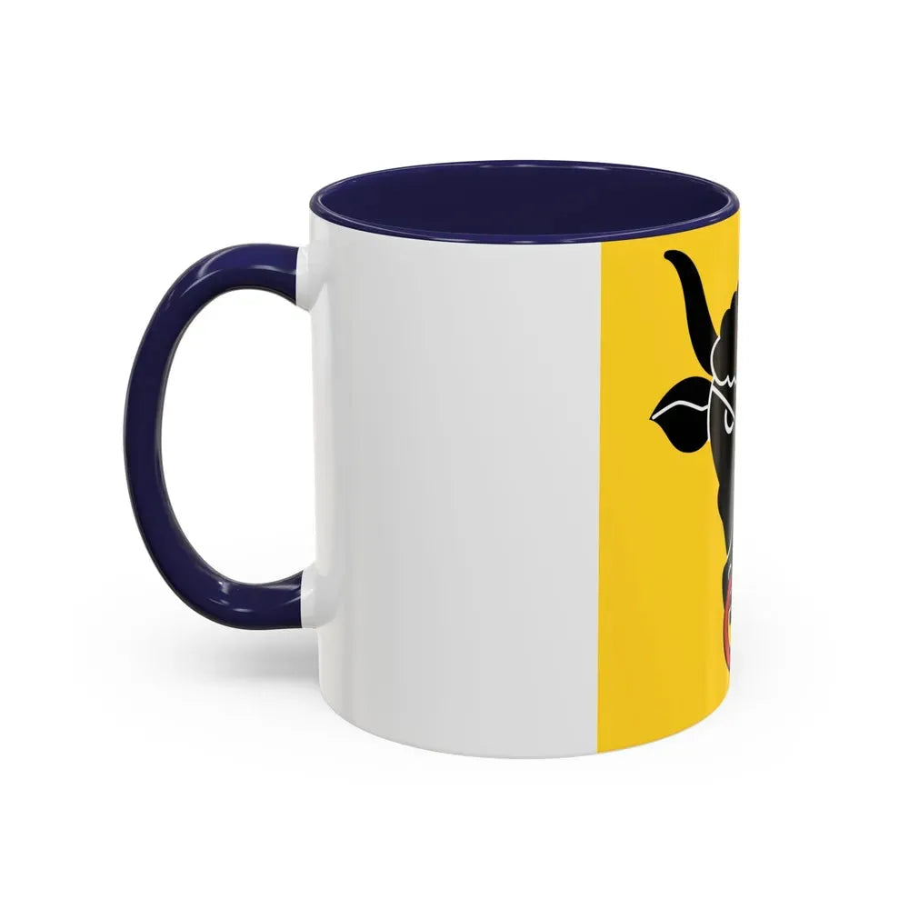 Flag of Uri Switzerland - Accent Coffee Mug - Go Mug Yourself