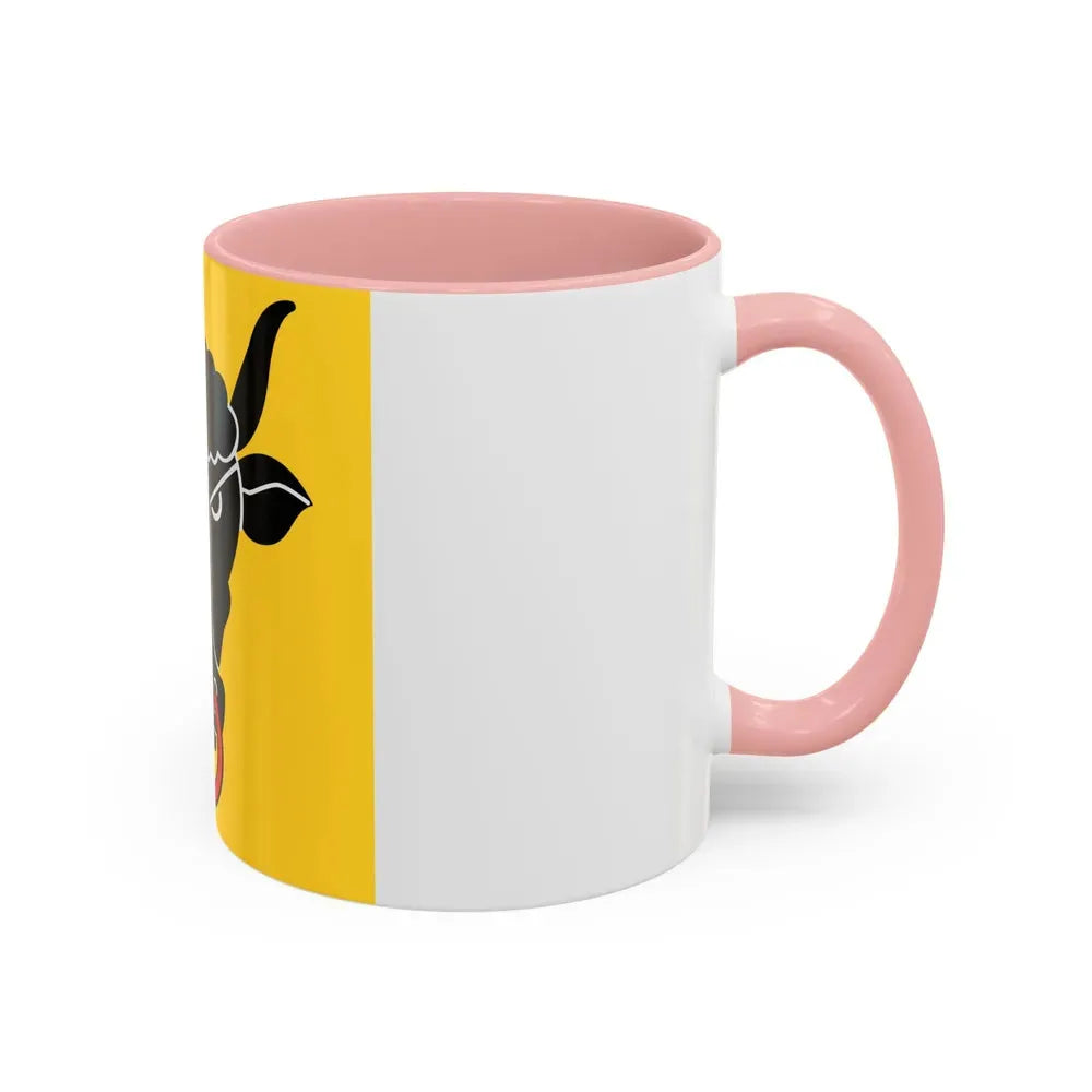 Flag of Uri Switzerland - Accent Coffee Mug - Go Mug Yourself