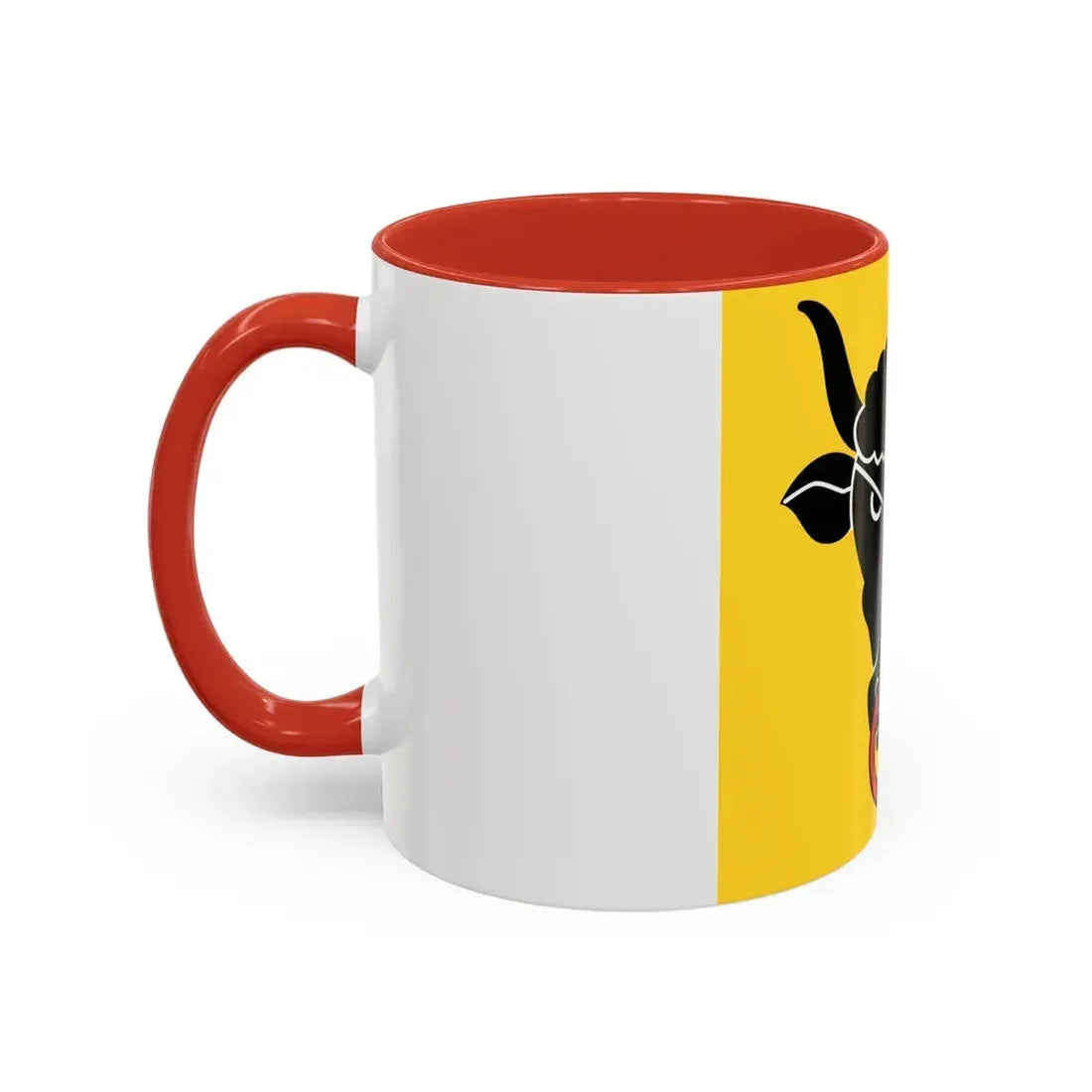 Flag of Uri Switzerland - Accent Coffee Mug - Go Mug Yourself