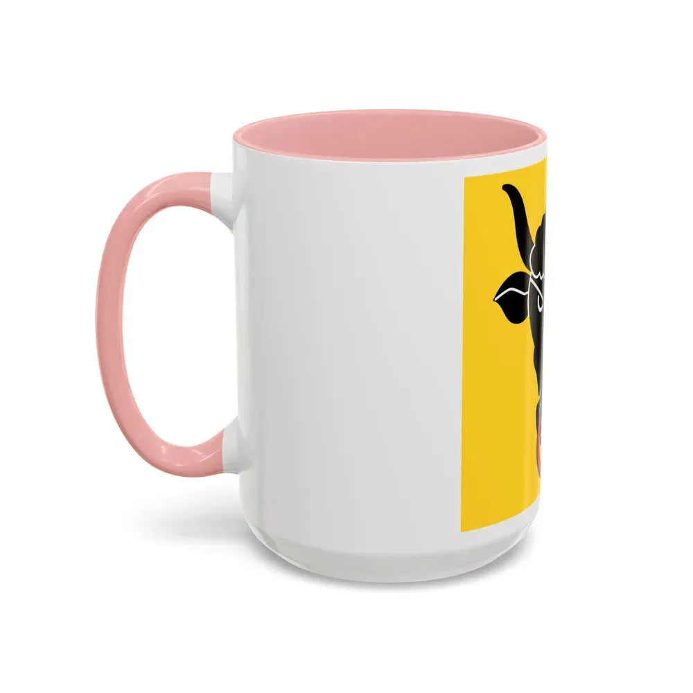 Flag of Uri Switzerland - Accent Coffee Mug - Go Mug Yourself