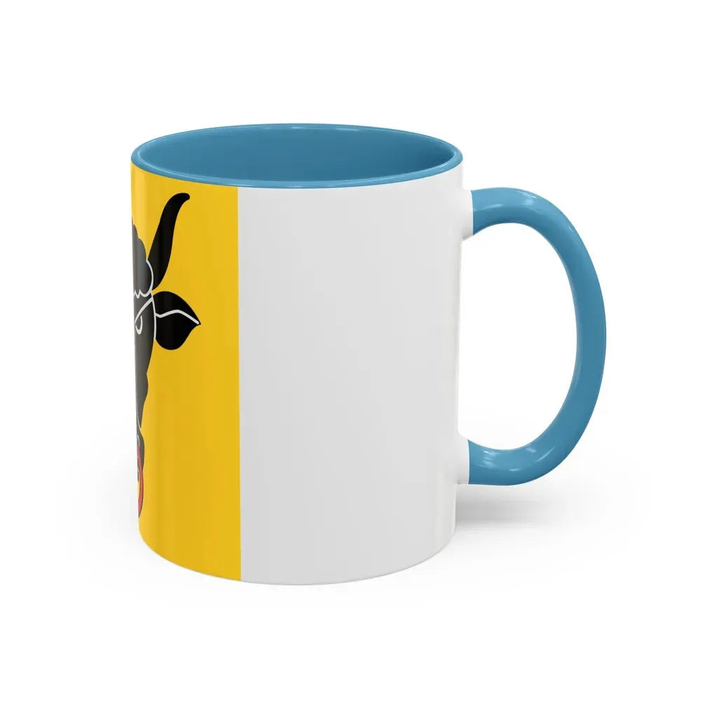Flag of Uri Switzerland - Accent Coffee Mug - Go Mug Yourself