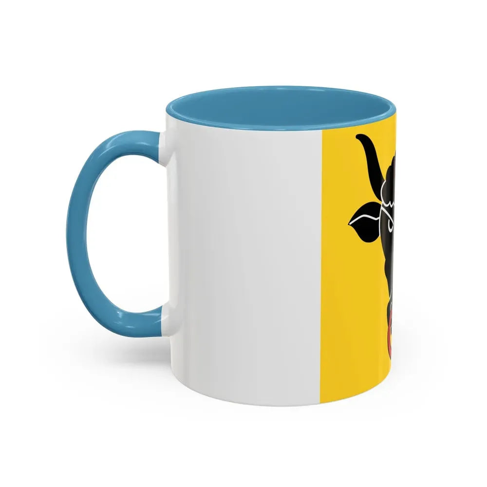 Flag of Uri Switzerland - Accent Coffee Mug - Go Mug Yourself