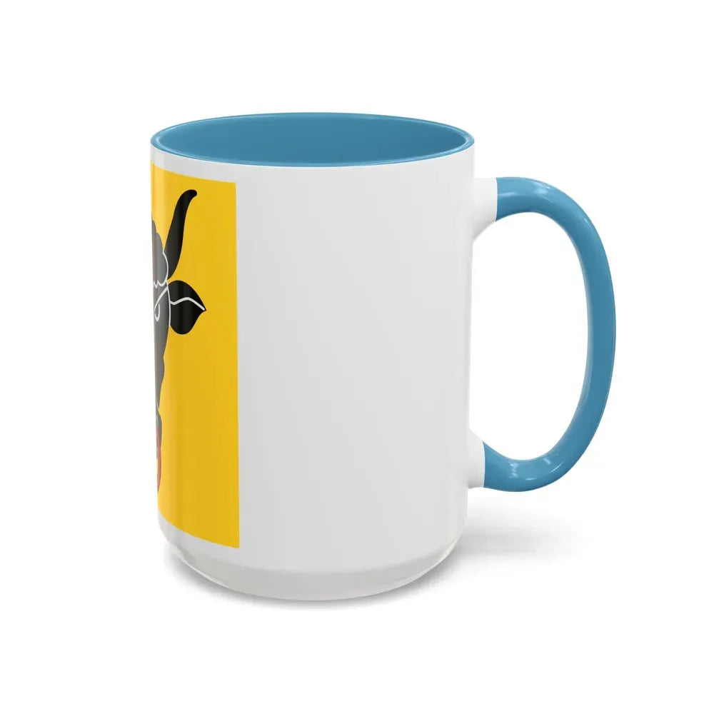 Flag of Uri Switzerland - Accent Coffee Mug - Go Mug Yourself