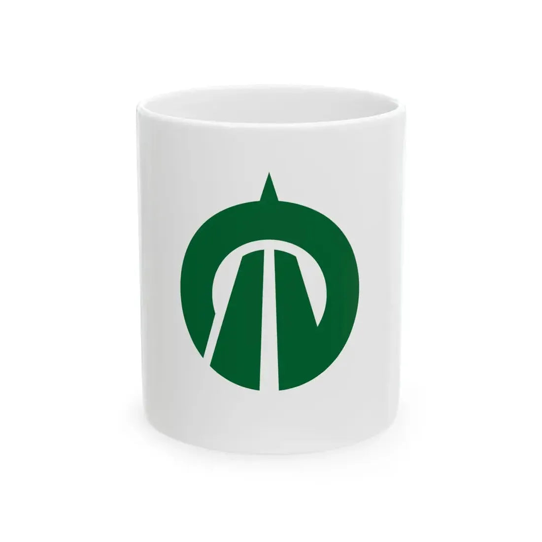 Flag of Urugi Nagano (Japan) White Coffee Mug 11oz - Go Mug Yourself