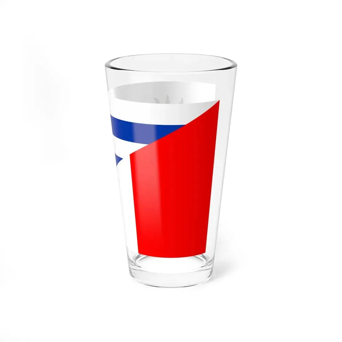 Flag of Uruguay and France (France) Pint Glass 16oz - Go Mug Yourself