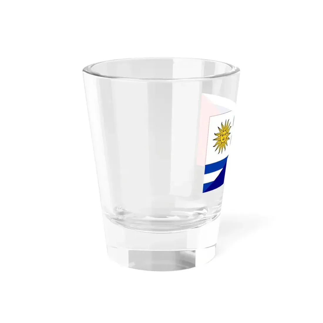 Flag of Uruguay and France (France) Shot Glass 1.5oz - Go Mug Yourself