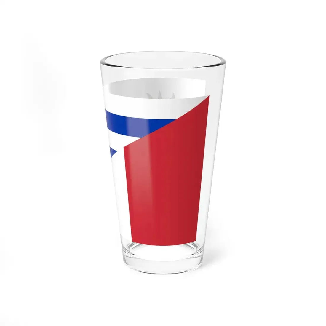 Flag of Uruguay and Italy (Italy) Pint Glass 16oz - Go Mug Yourself