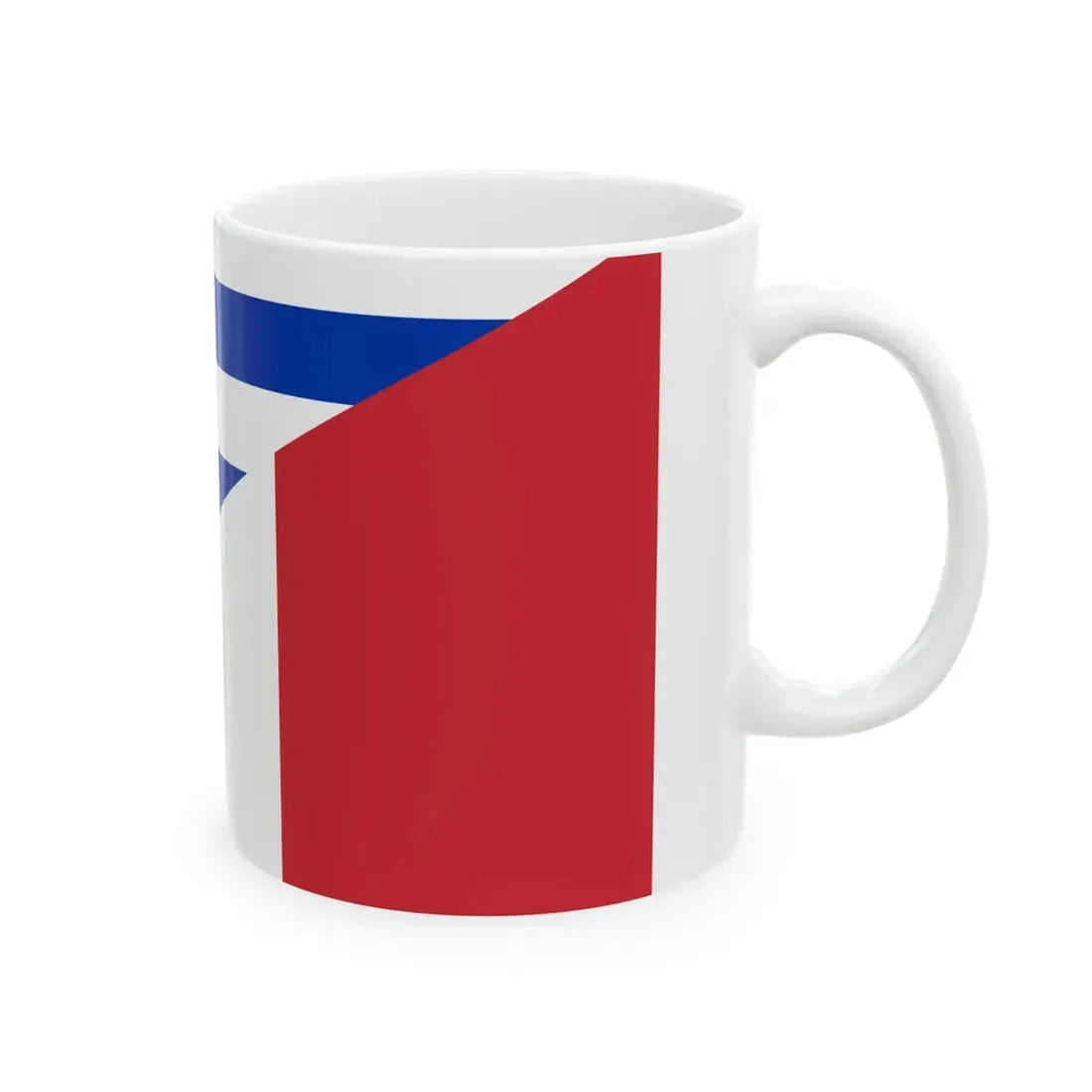 Flag of Uruguay and Italy (Italy) White Coffee Mug - Go Mug Yourself