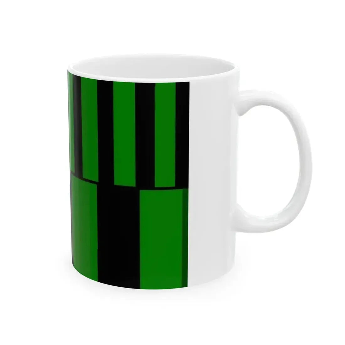 Flag of US Sassuolo Calcio (Italy) White Coffee Mug - Go Mug Yourself