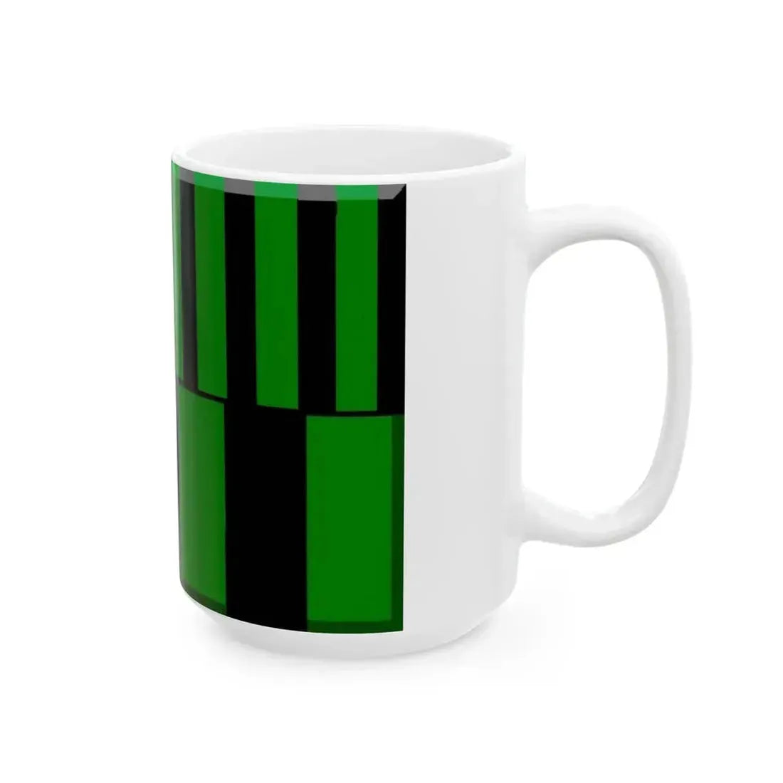 Flag of US Sassuolo Calcio (Italy) White Coffee Mug - Go Mug Yourself
