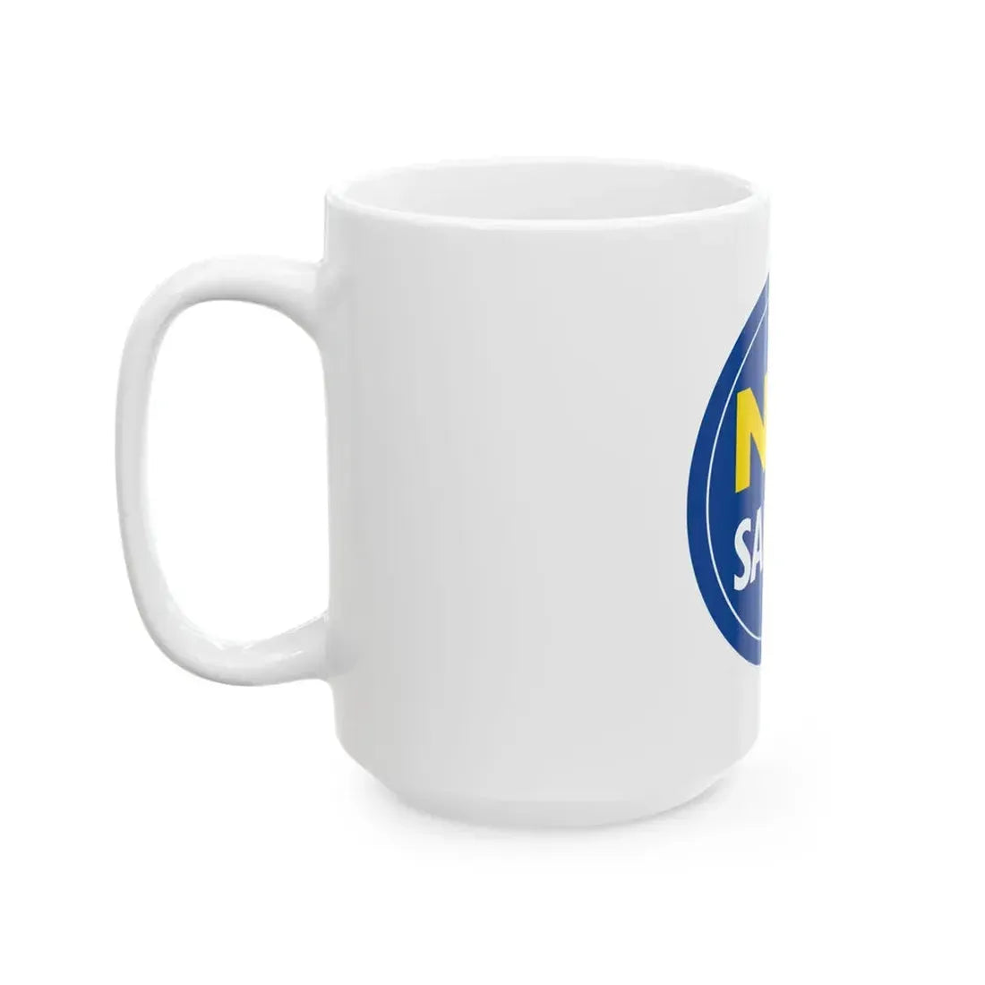 Flag of Us with Salvini (Italy) White Coffee Mug - Go Mug Yourself