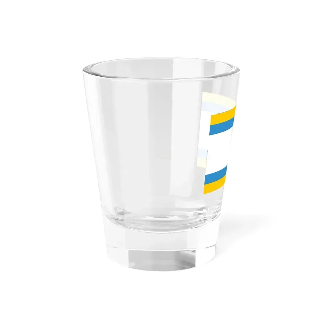 Flag of Ustka Poland - Shot Glass 1.5oz - Go Mug Yourself