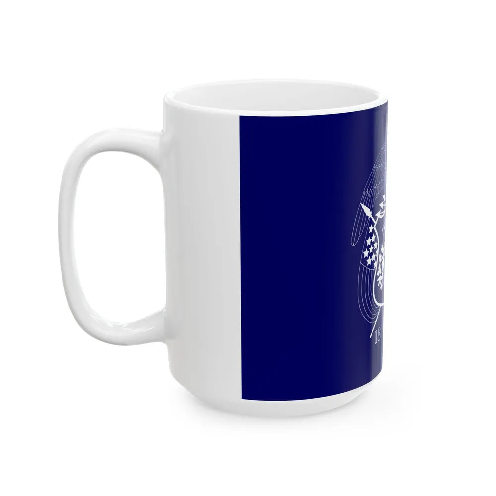 Flag of Utah 1903-1904 (United States) White Coffee Mug - Go Mug Yourself