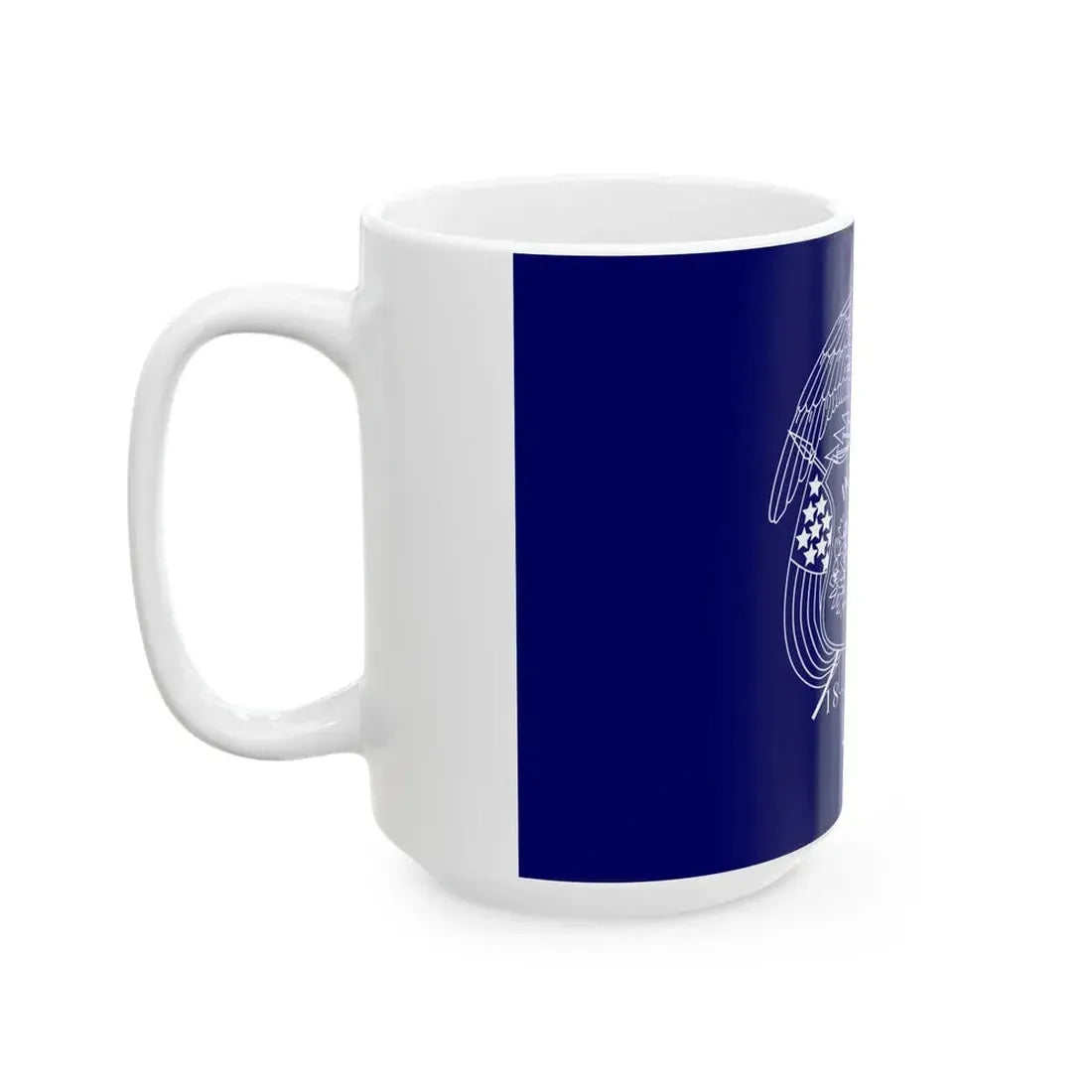 Flag of Utah 1904-1911 (United States) White Coffee Mug - Go Mug Yourself