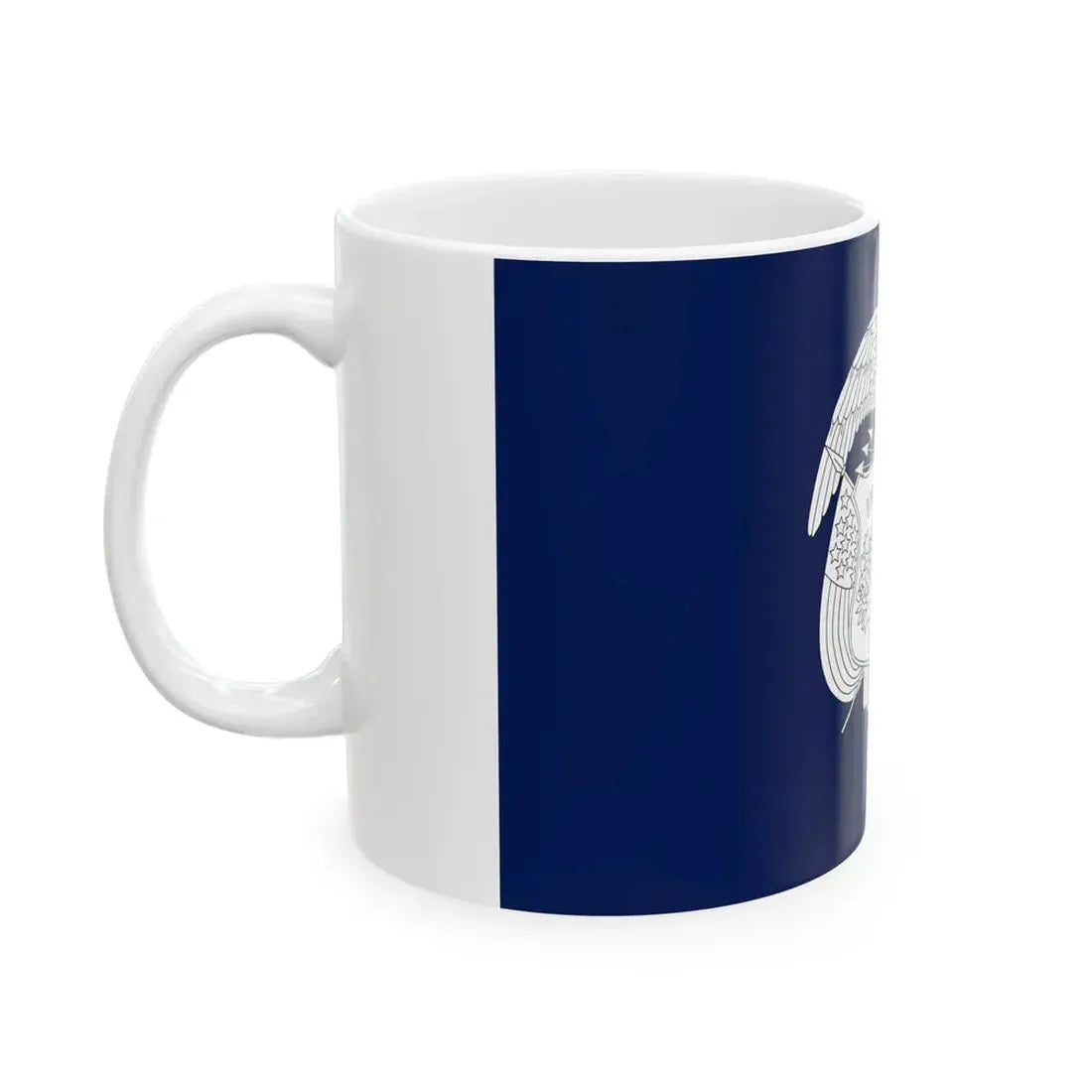 Flag of Utah 1911-1913 (United States) White Coffee Mug - Go Mug Yourself