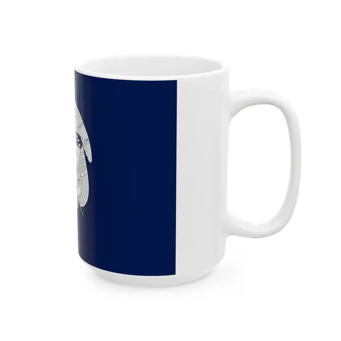 Flag of Utah 1911-1913 (United States) White Coffee Mug - Go Mug Yourself