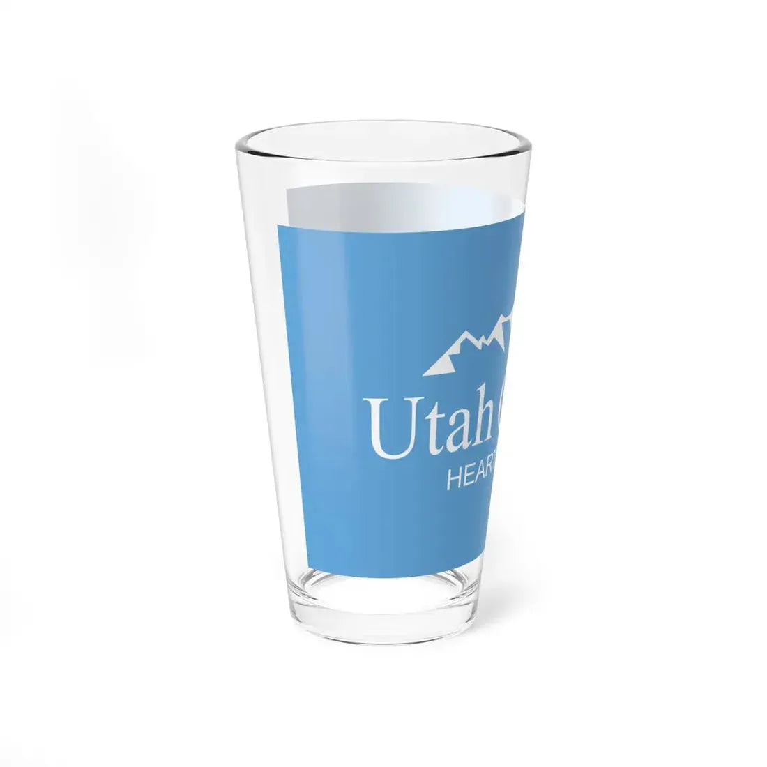 Flag of Utah County Utah (United States) Pint Glass 16oz - Go Mug Yourself