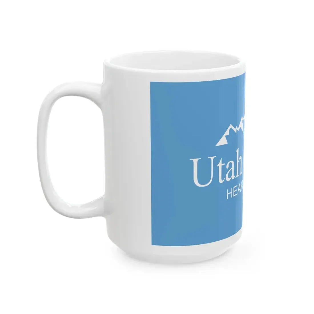 Flag of Utah County Utah (United States) White Coffee Mug - Go Mug Yourself