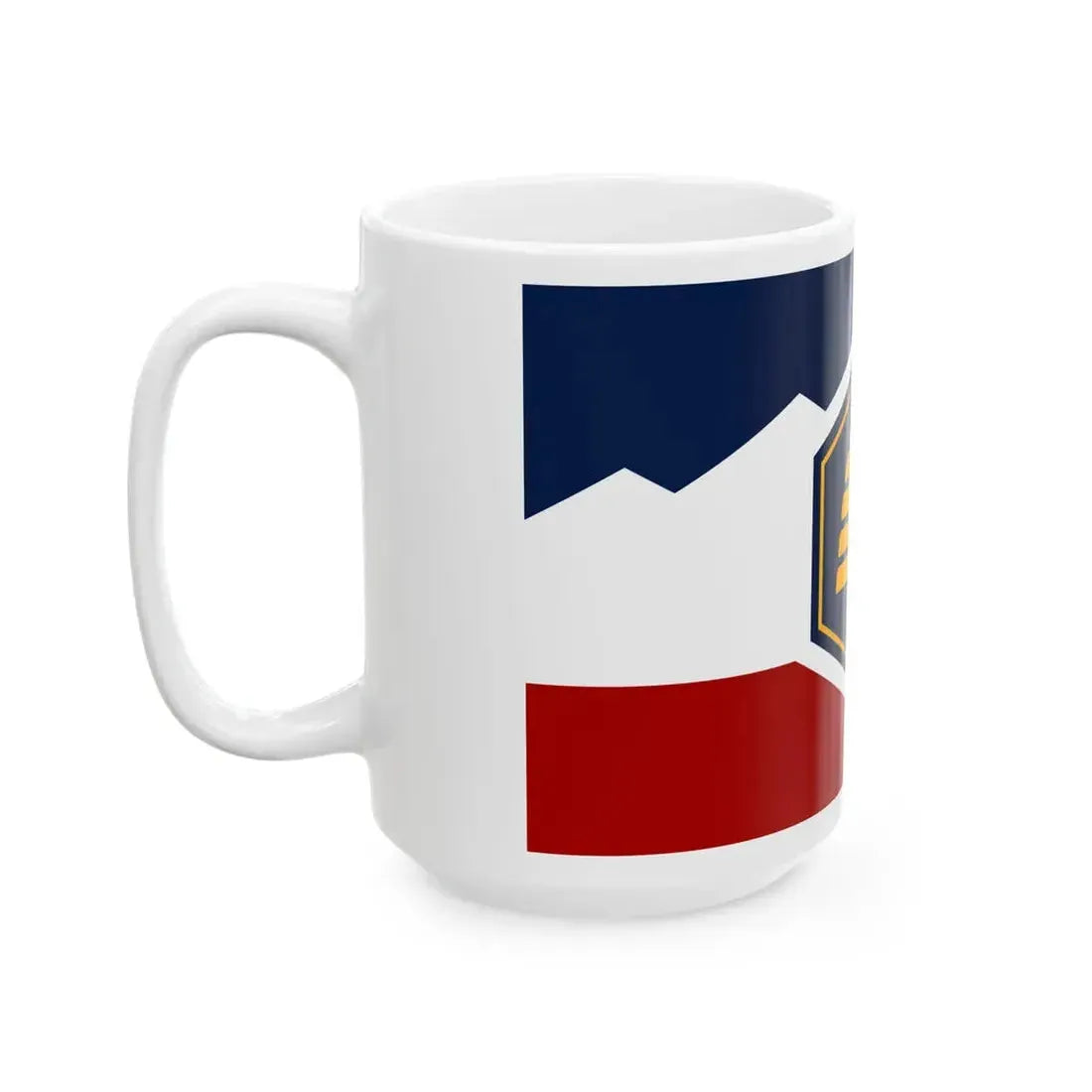 Flag of Utah (United States) White Coffee Mug - Go Mug Yourself