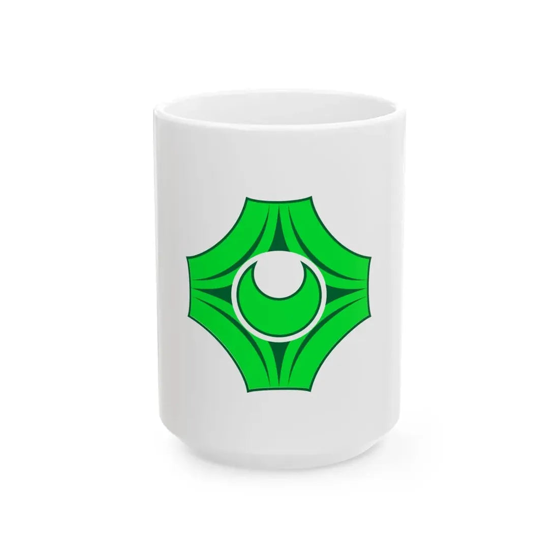 Flag of Utanobori Hokkaido 1962-2006 (Japan) White Coffee Mug 15oz - Go Mug Yourself