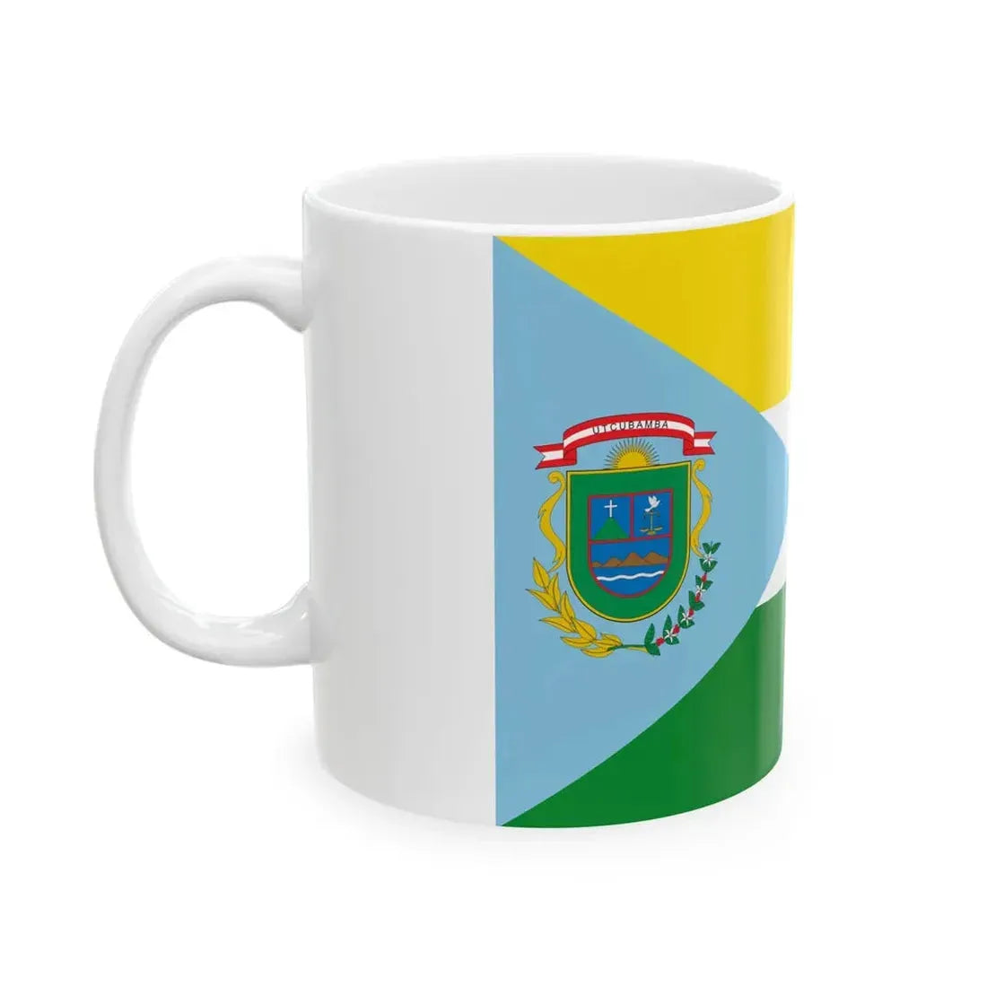 Flag of Utcubamba (Peru) White Coffee Mug - Go Mug Yourself