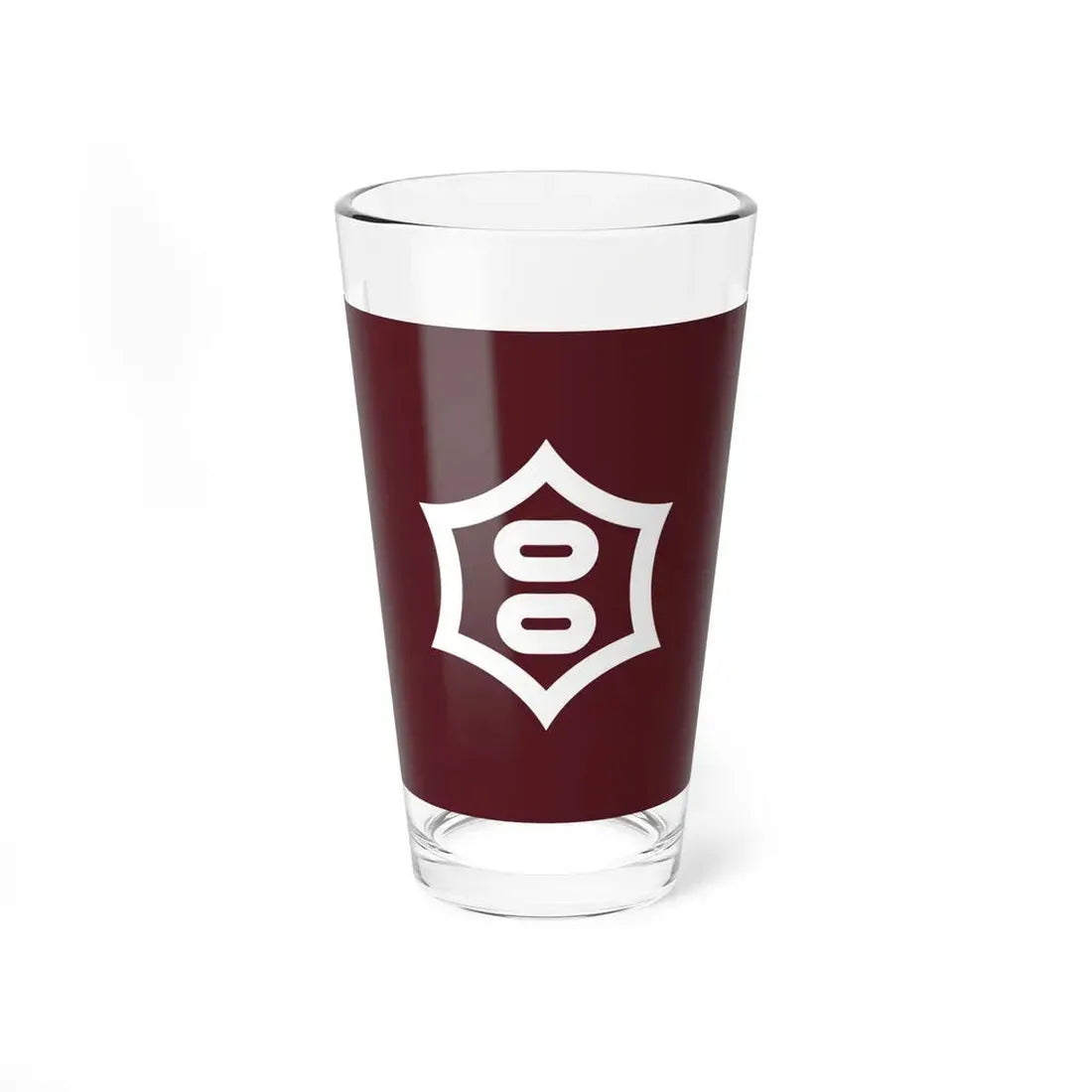 Flag of Utsunomiya Tochigi Japan - Pint Glass 16oz 16oz - Go Mug Yourself