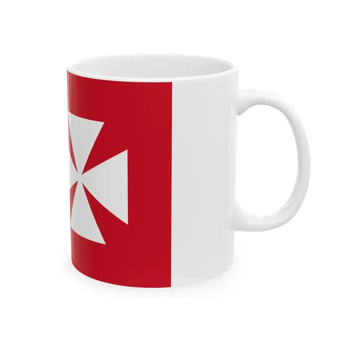 Flag of Uvea (France) White Coffee Mug - Go Mug Yourself