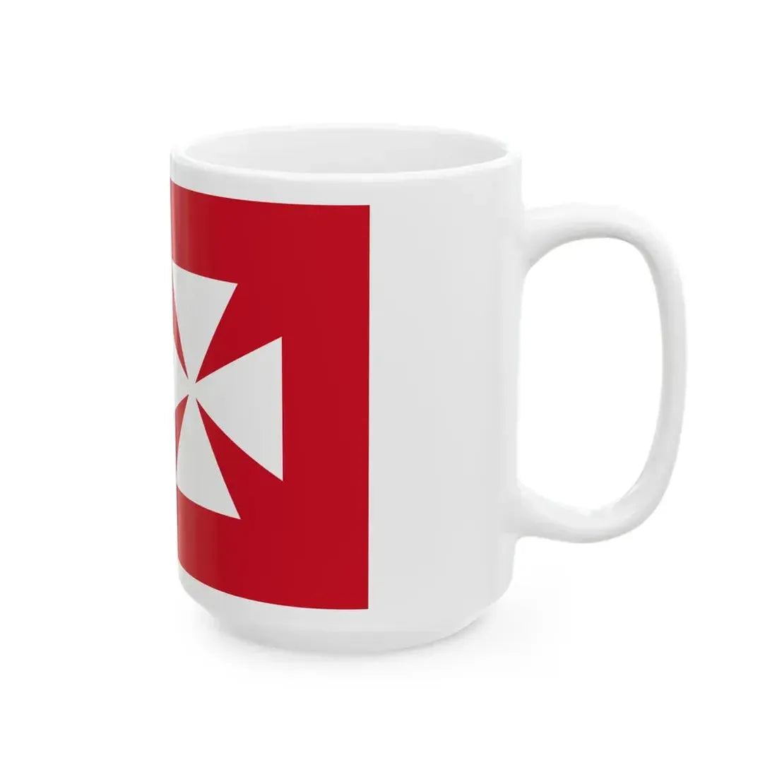 Flag of Uvea (France) White Coffee Mug - Go Mug Yourself