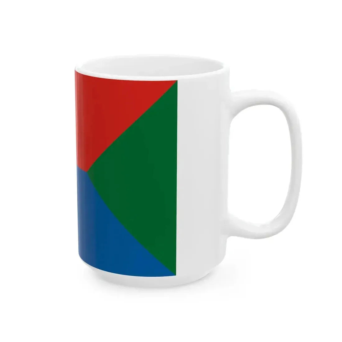 Flag of Uzsa (Hungary) White Coffee Mug - Go Mug Yourself