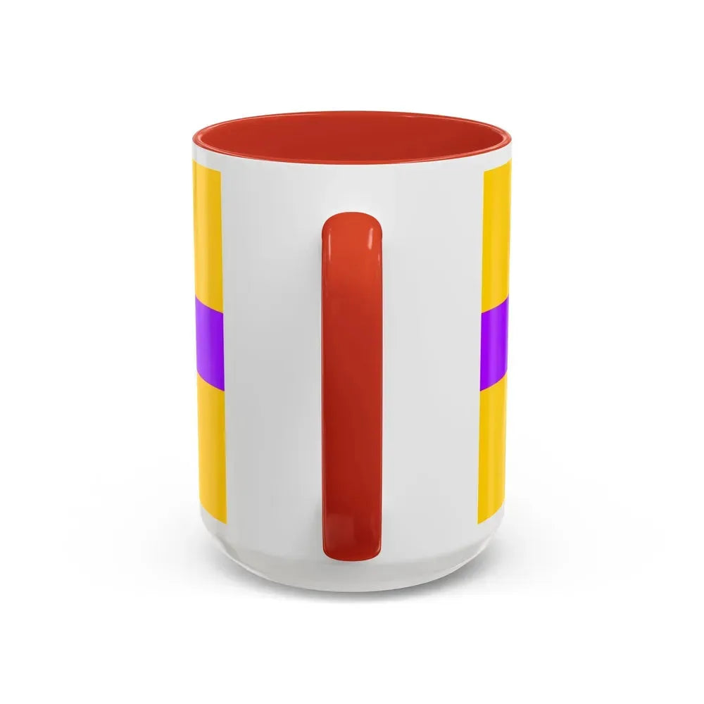Flag of Vagharshapat Armenia - Accent Coffee Mug - Go Mug Yourself