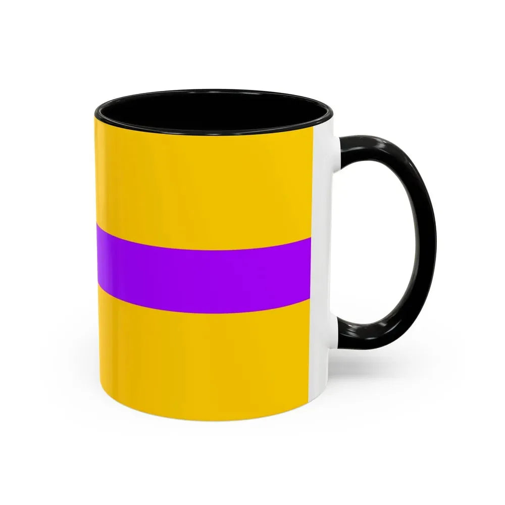Flag of Vagharshapat Armenia - Accent Coffee Mug - Go Mug Yourself
