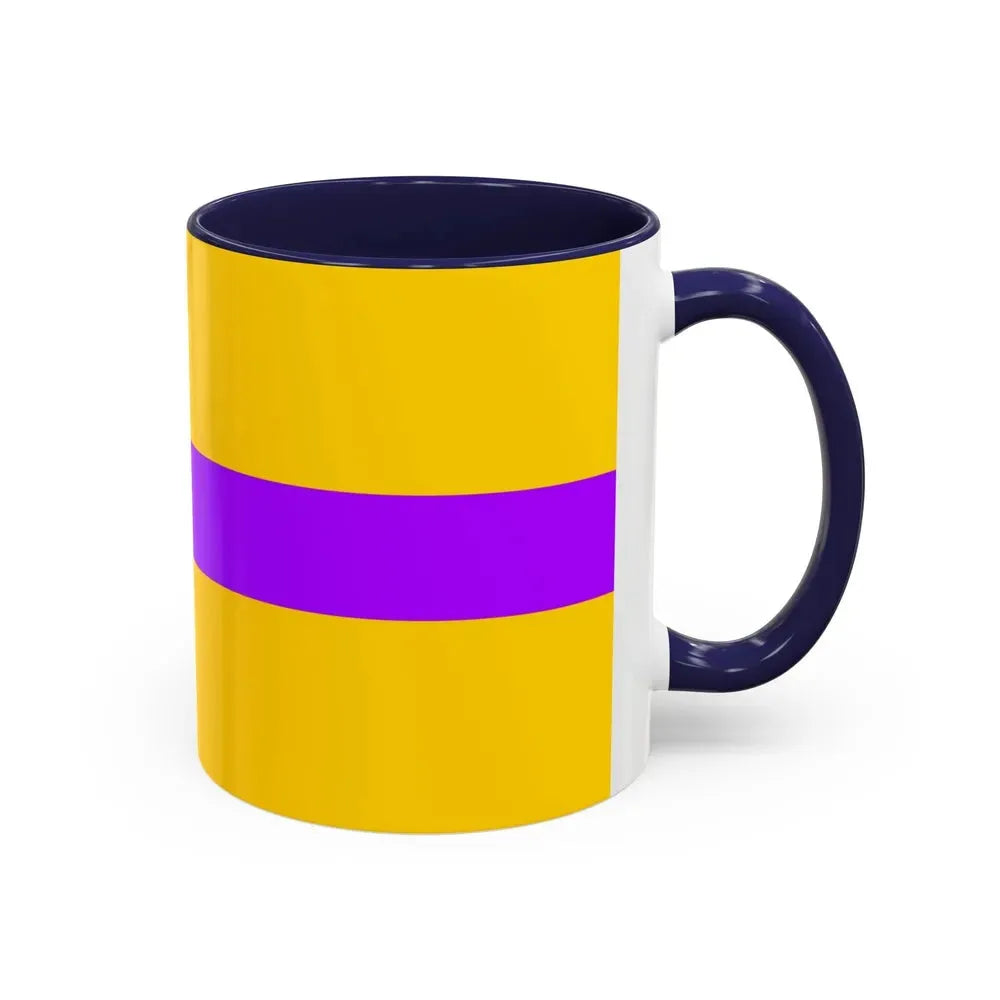 Flag of Vagharshapat Armenia - Accent Coffee Mug - Go Mug Yourself