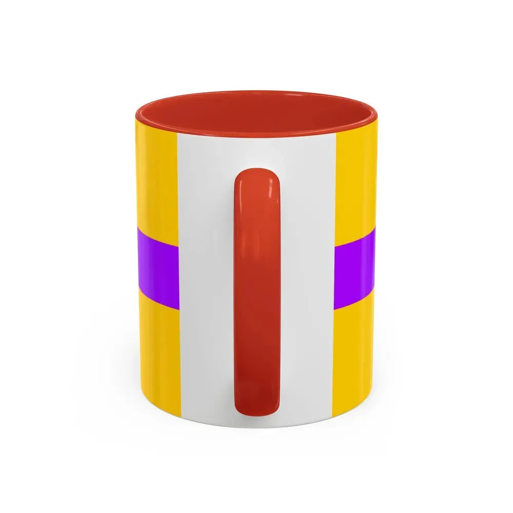 Flag of Vagharshapat Armenia - Accent Coffee Mug - Go Mug Yourself