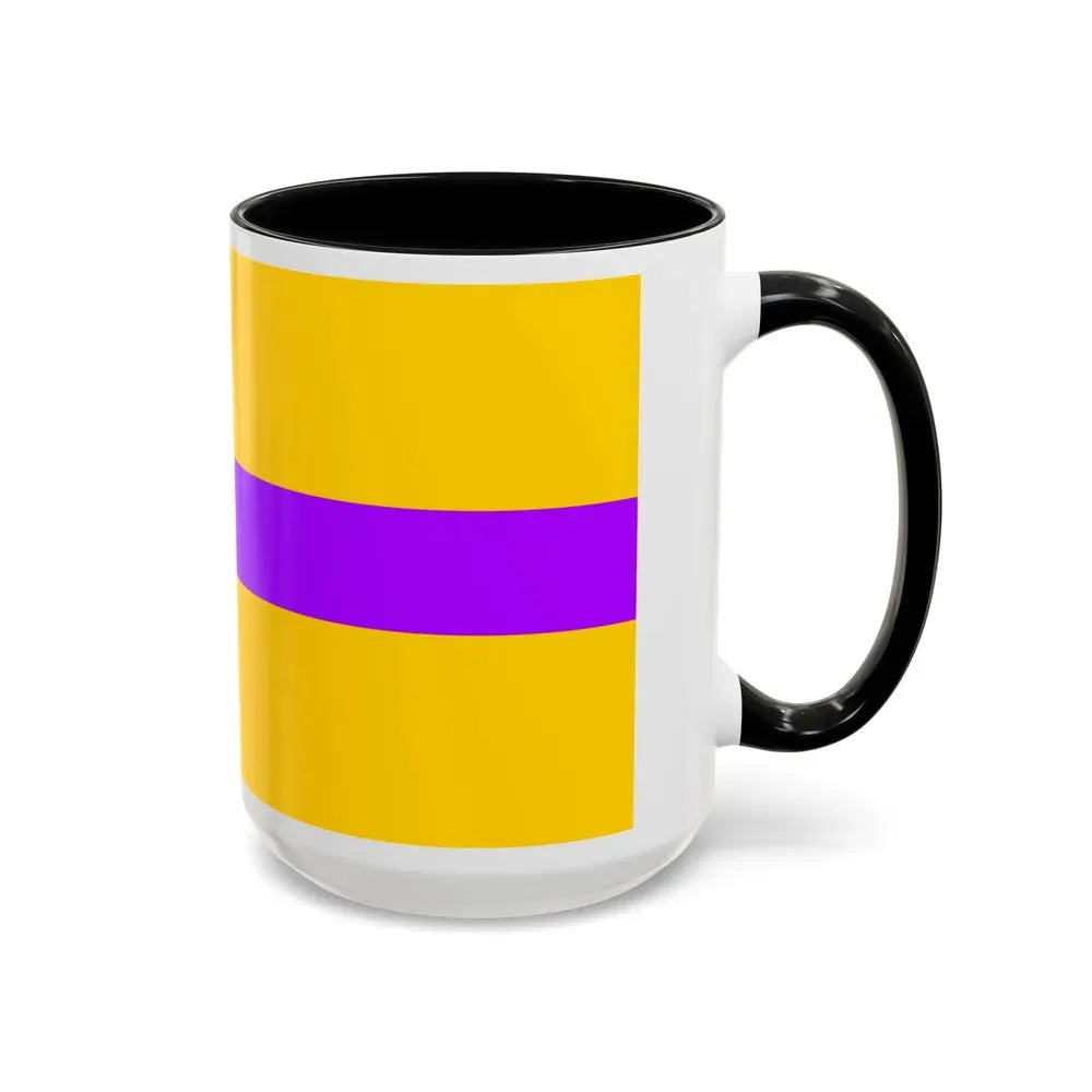 Flag of Vagharshapat Armenia - Accent Coffee Mug - Go Mug Yourself