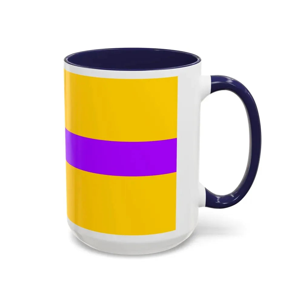 Flag of Vagharshapat Armenia - Accent Coffee Mug - Go Mug Yourself