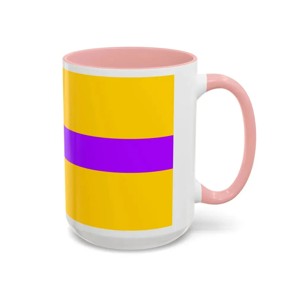 Flag of Vagharshapat Armenia - Accent Coffee Mug - Go Mug Yourself