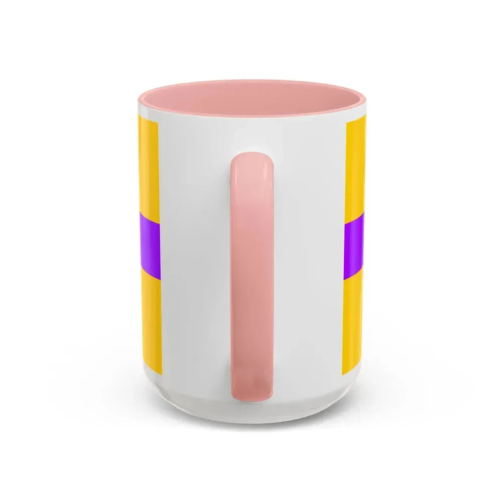 Flag of Vagharshapat Armenia - Accent Coffee Mug - Go Mug Yourself