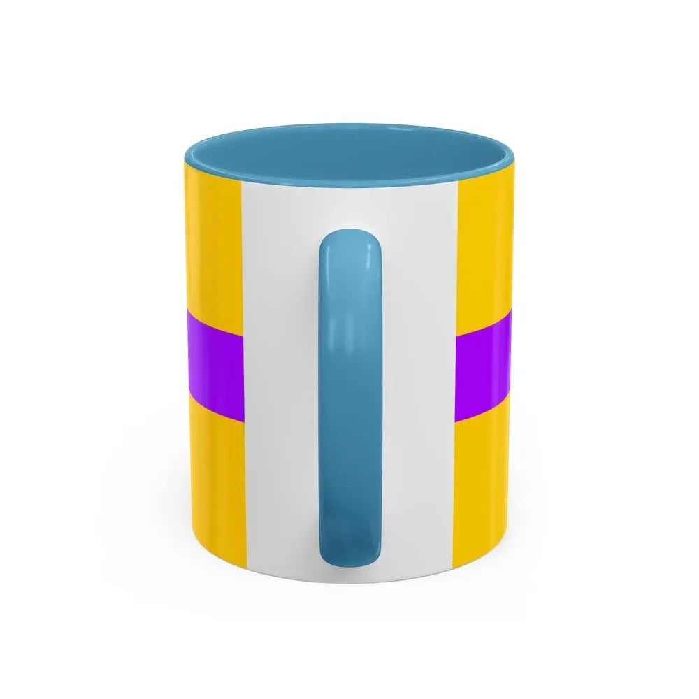 Flag of Vagharshapat Armenia - Accent Coffee Mug - Go Mug Yourself