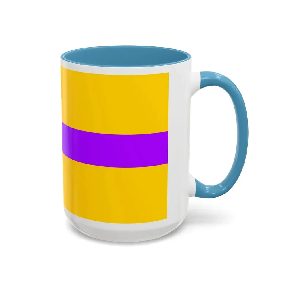 Flag of Vagharshapat Armenia - Accent Coffee Mug - Go Mug Yourself