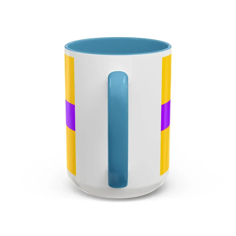 Flag of Vagharshapat Armenia - Accent Coffee Mug - Go Mug Yourself