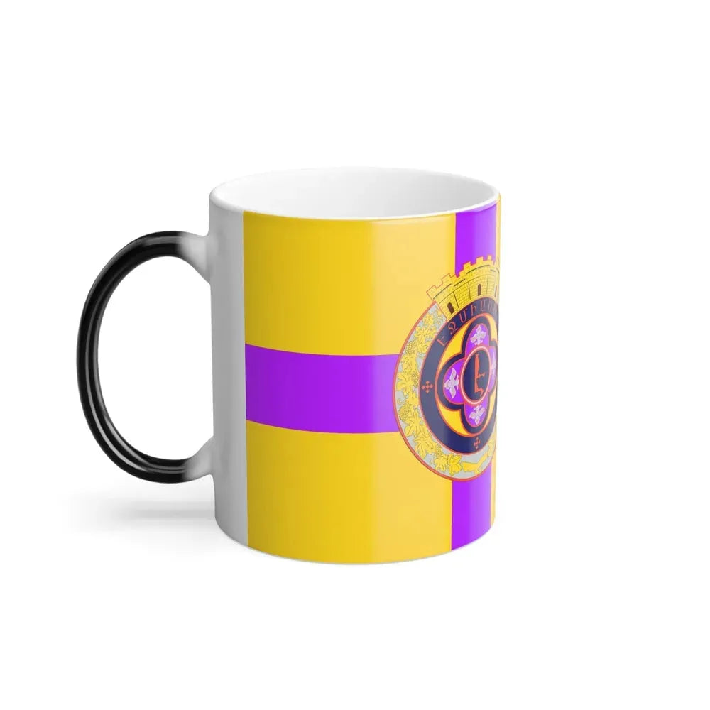 Flag of Vagharshapat Armenia - Color Changing Coffee Mug - Go Mug Yourself