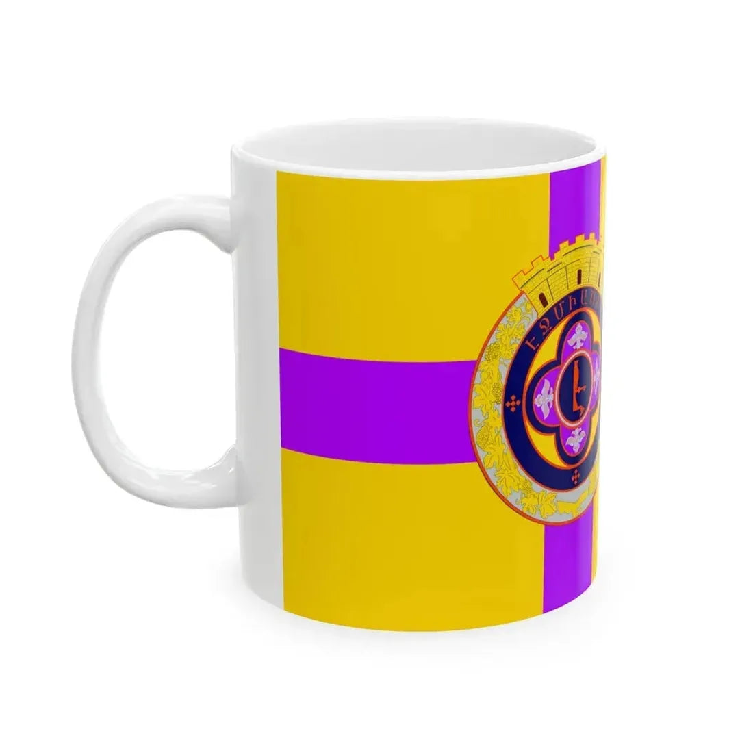 Flag of Vagharshapat Armenia - White Coffee Mug - Go Mug Yourself