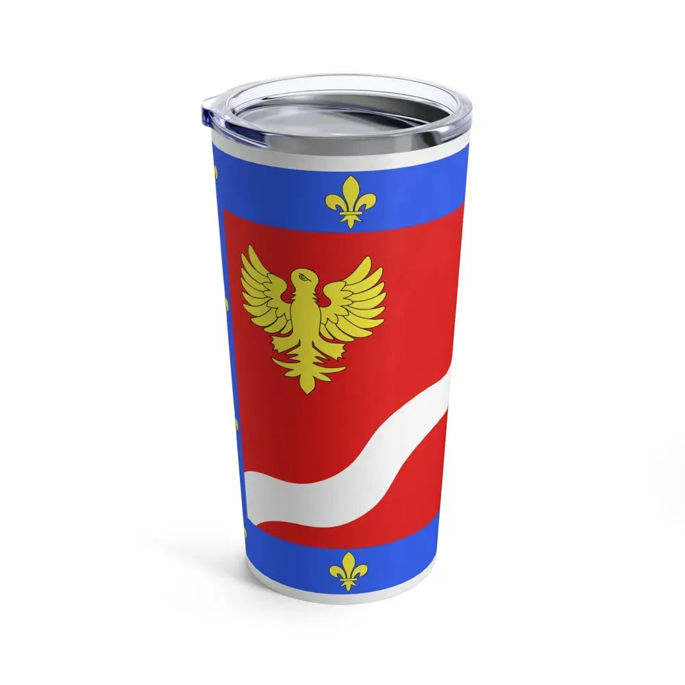 Flag of Val d'Oise France 2 - Tumbler 20oz - Go Mug Yourself