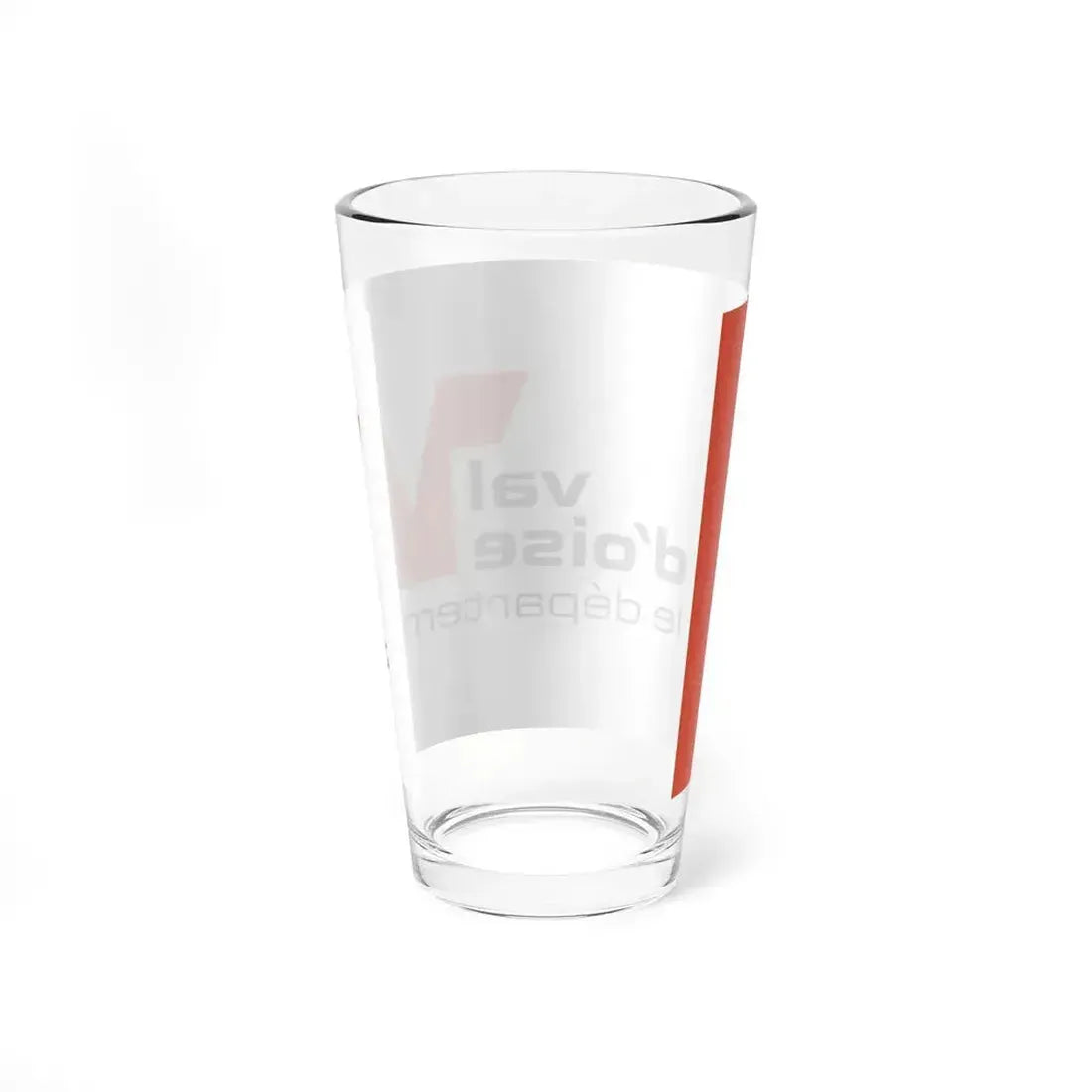 Flag of Val d'Oise France - Pint Glass 16oz - Go Mug Yourself