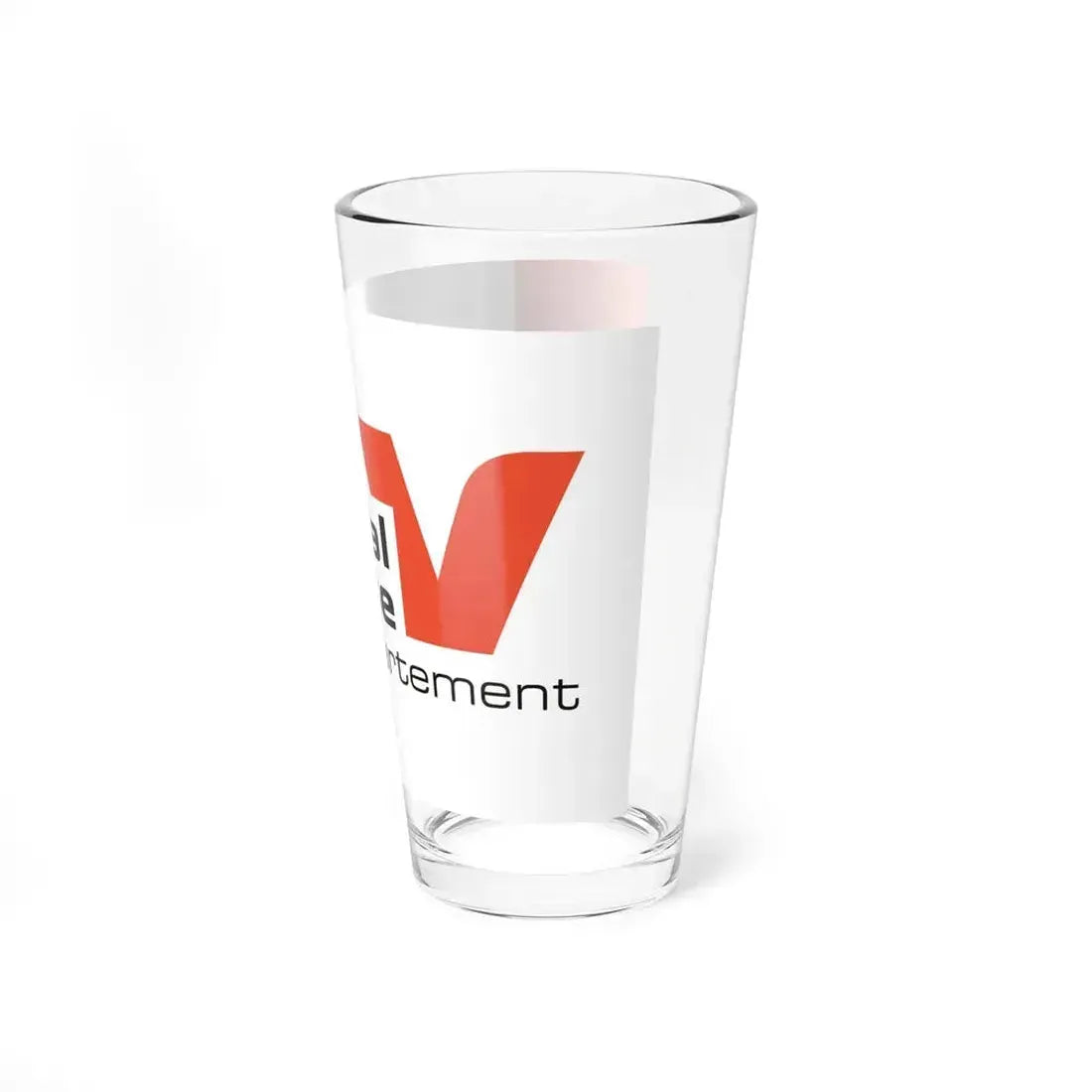 Flag of Val d'Oise France - Pint Glass 16oz - Go Mug Yourself