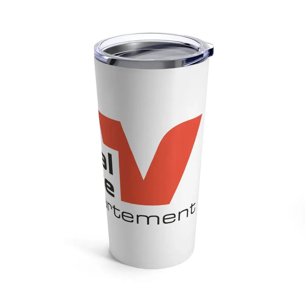 Flag of Val d'Oise France - Tumbler 20oz - Go Mug Yourself