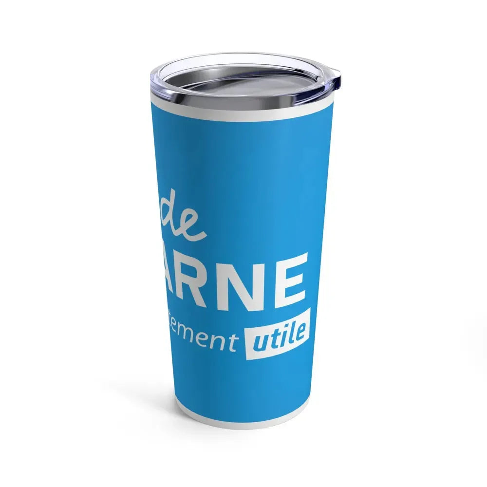 Flag of Val de Marne France - Tumbler 20oz - Go Mug Yourself